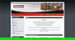 Desktop Screenshot of gantungankunci3d.com